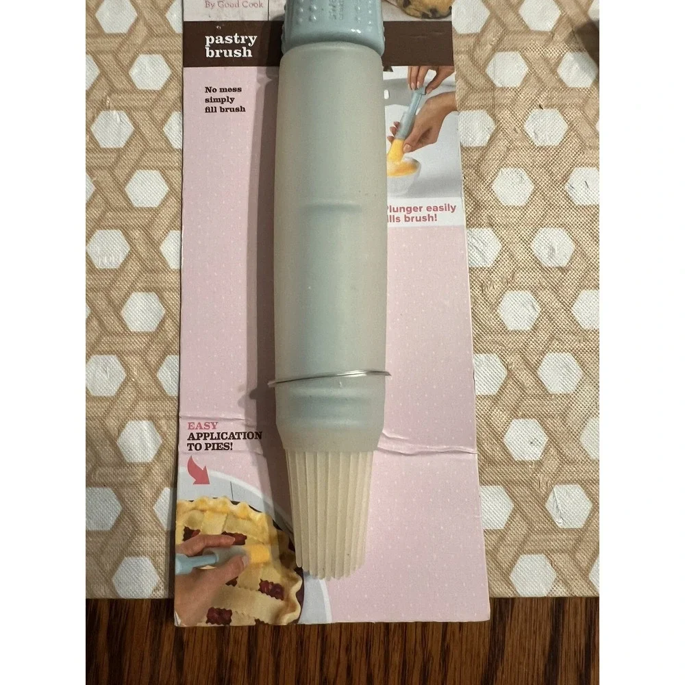 Sweet Creations by Good Cook‎ Silicone Pastry Brush  with Plunger